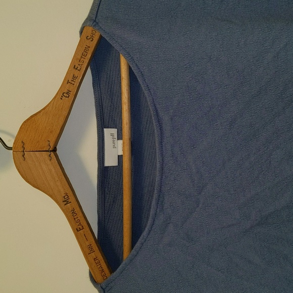 Pure Jill Women's Size L Petite Cotton Linen Blend Lagen Layered Look Top - Picture 5 of 10